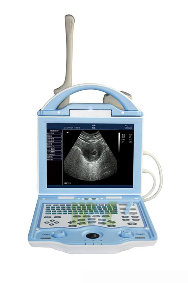 veterinary rotatable LED desktop ultrasound scanner MSLVU18-3