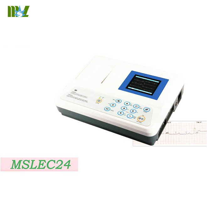  MSL Portable 3 lead veterinary ecg machine MSLEC24