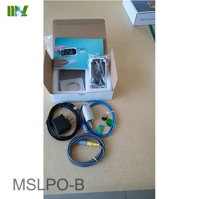 cheap Handheld Pulse Oximeter with Bluetooth wireless Funciton MSLPO-B