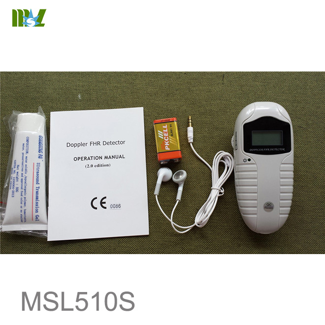 Use Pocket Fetal Doppler MSL510S