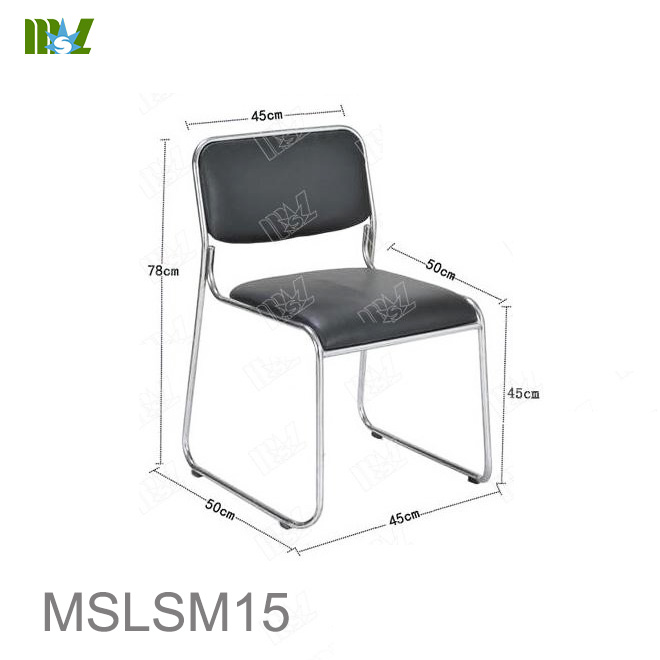 stackable metallic chair